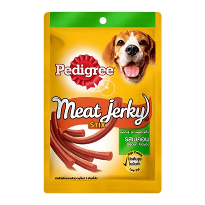 Thức ăn vặt bổ sung cho chó Pedigree Meat Jerky - Vị heo muối dạng que 60g