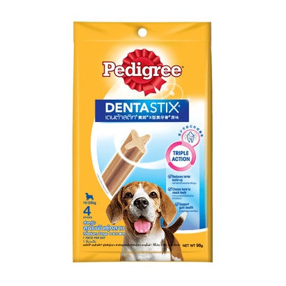 Bánh xương chăm sóc răng cho chó cỡ vừa Pedigree Dentastix 98g